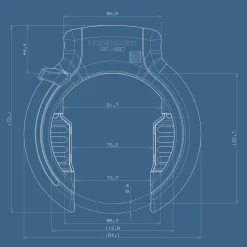 Trelock -Antivol De Cadre RS 480 XL -Vélo Accessoires Magasin antivol de cadre trelock rs 48 xl dimensions 3840x2160