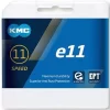 KMC - E11 EPT - Chaîne Compatible 11 Vitesses - 122 Maillons