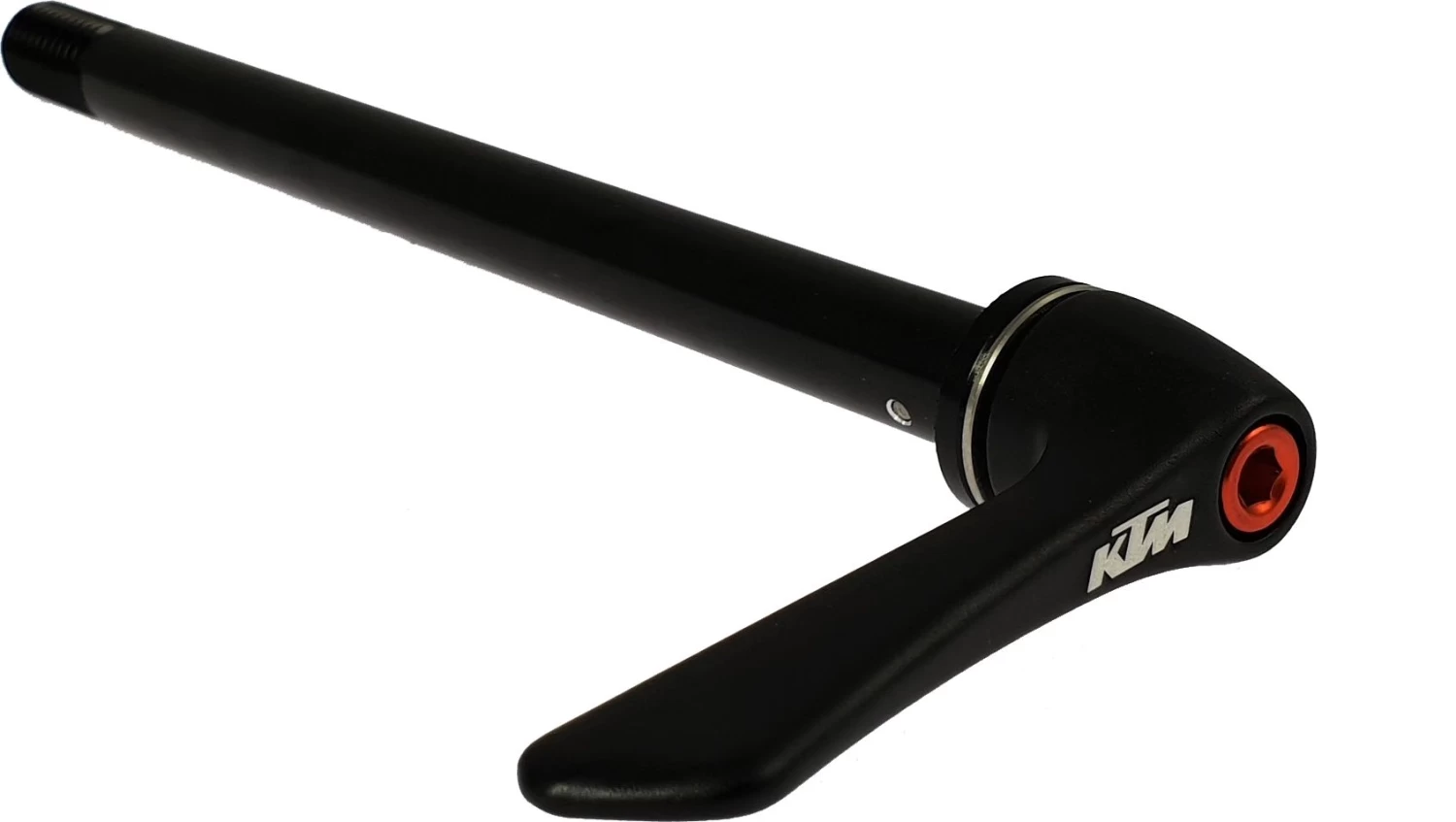 KTM Team - Axe Traversant Arrière 142mm M12x1,75 Noir Orange 1 KTM Team - Axe Traversant Arrière 142mm M12x1,75 Noir Orange