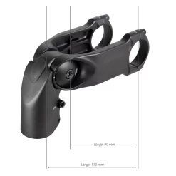 KTM - Potence Ajustable 0-60° Avec Support Pour écran Bosch Kiox -Vélo Accessoires Magasin ktm vorbau kiox 90mm winkelverstellbar masse 3840x2160