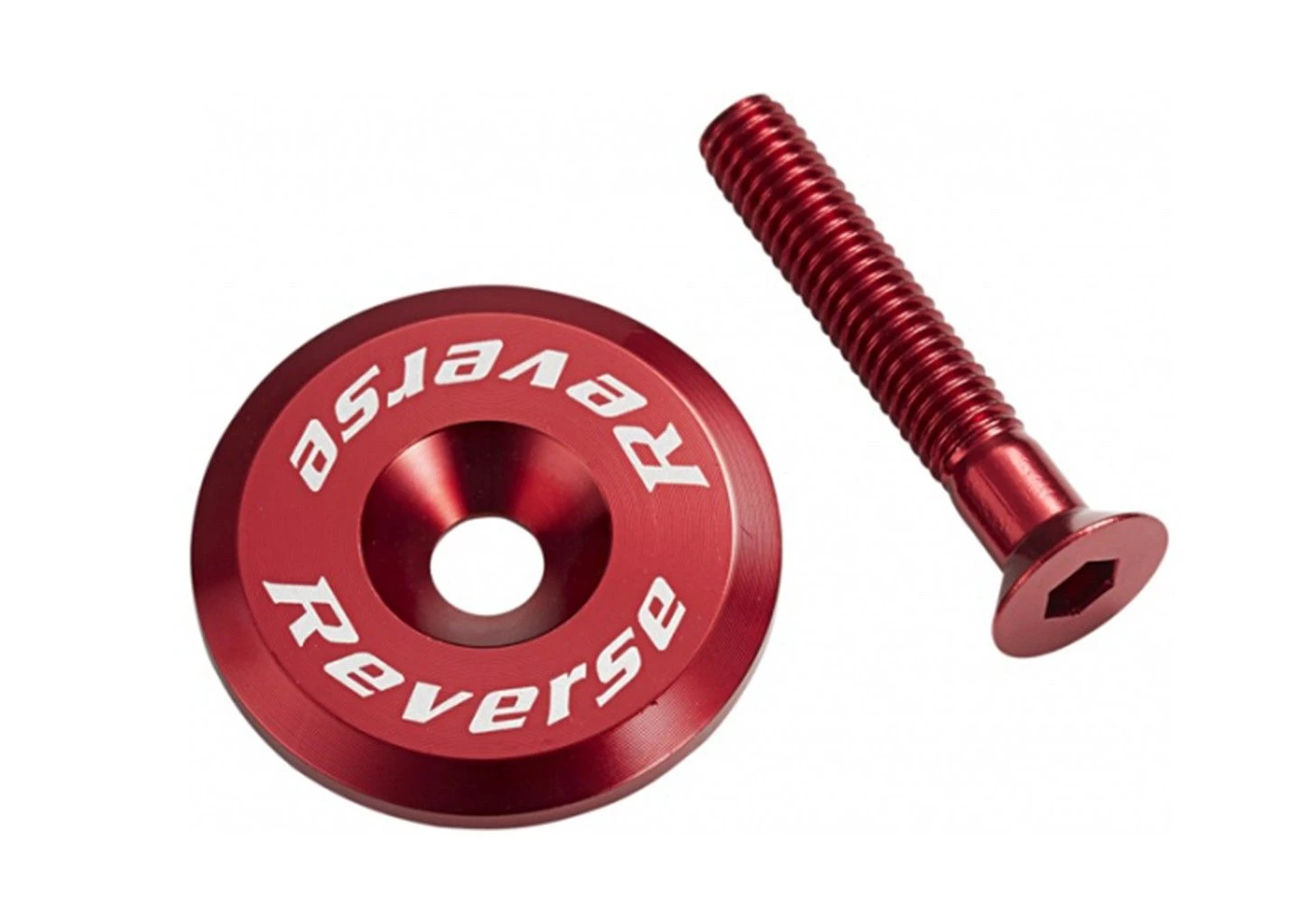 Reverse - Capot De Potence Avec Vis Aluminium 1 Reverse - Capot De Potence Avec Vis Aluminium