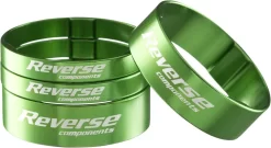 Reverse - Set D'entretoises De Direction “Spacer 1 1/8" -Vélo Accessoires Magasin reverse ultra light spacer vert 3840x2160