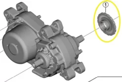 Shimano - Bague De Verrouillage Pour Moteur E5000